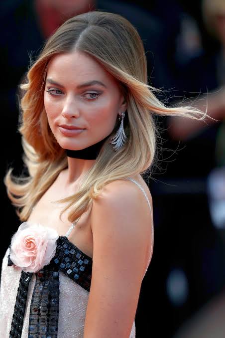 Margot Robbie on the red carpet
