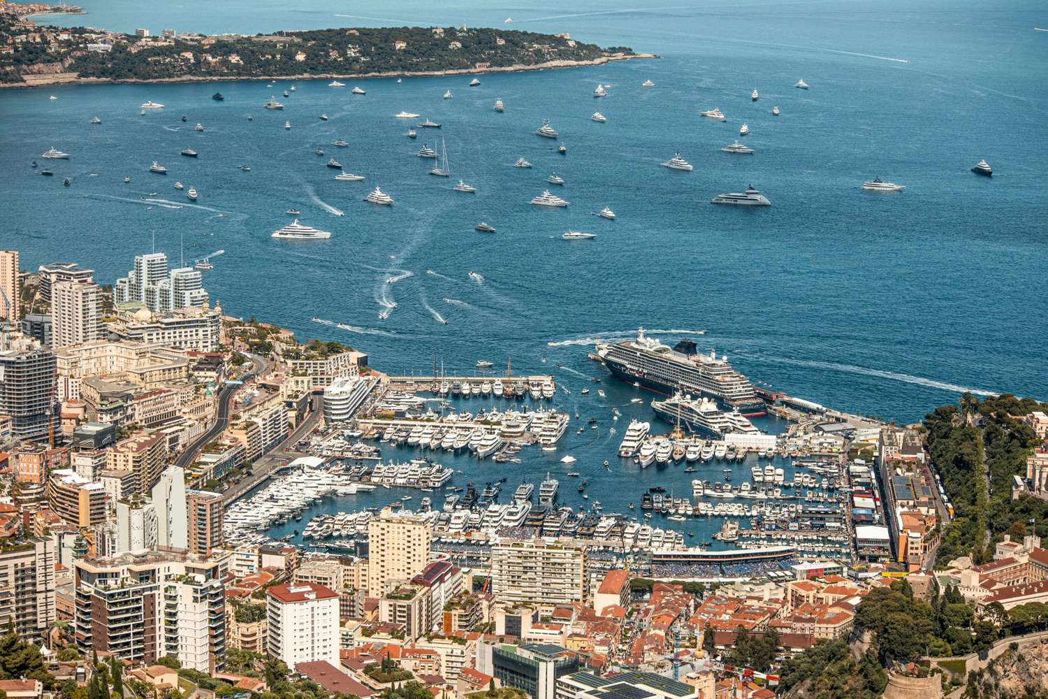 Monaco from above